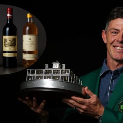 Custaria £49 mil comprar os vinhos do banquete de Rory McIlroy no Masters