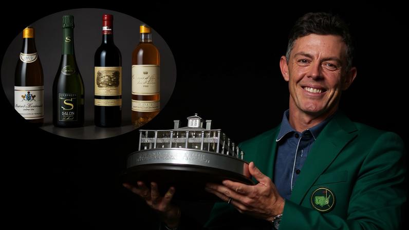 Northern Irish golfer Rory McIlroy, winner of the 2025 Masters, selected four ultra-premium wines for his Champions Dinner at Augusta National.
