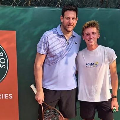 Mamede e Lino destacam experiência com Del Potro no Roland Garros Junior
