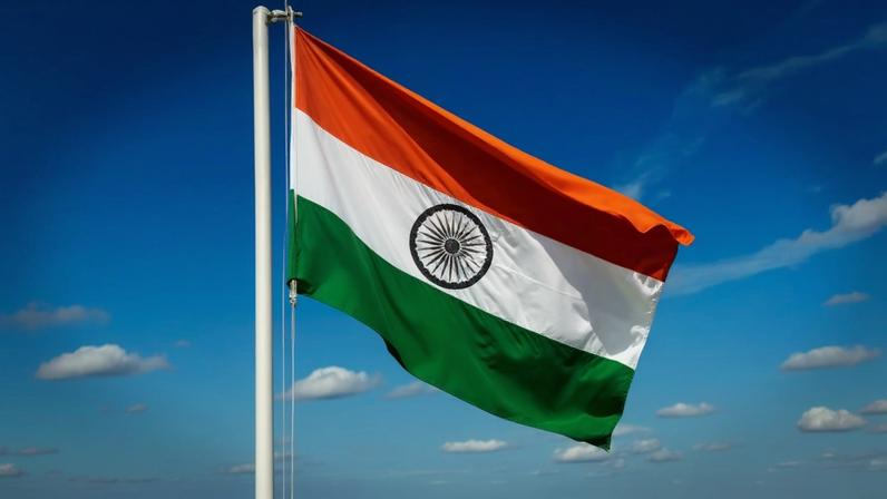 Bandeira da Índia (Foto: Canva)
