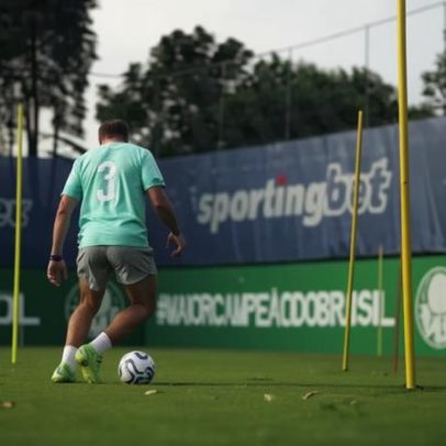 Palmeiras faz treino forte para estreia em casa na Libertadores
