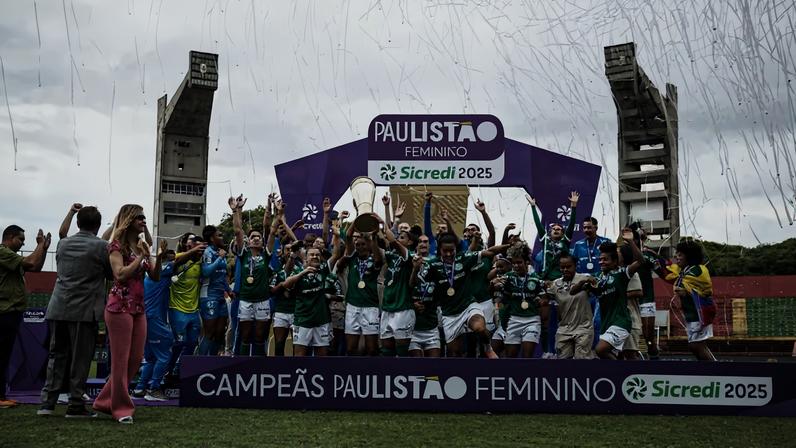 O Palmeiras foi campeão paulista feminino em 2025