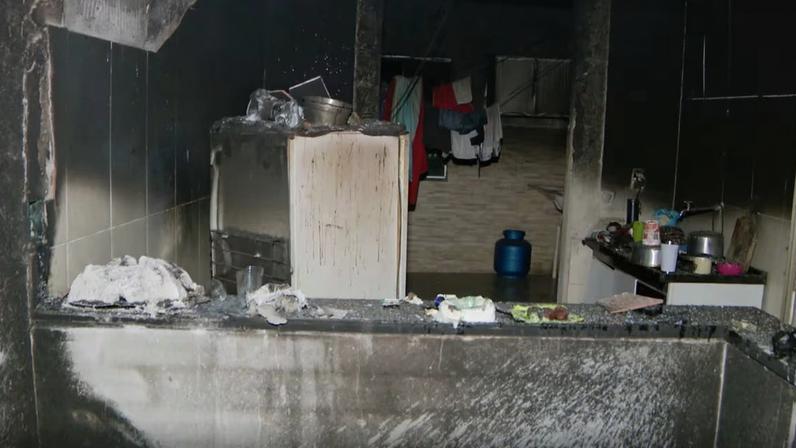 Morador conta que adormeceu enquanto fumava e consumia bebida alcoólica