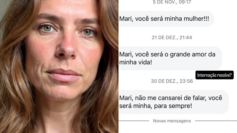 Mariana Goldfarb diz que stalker tem amigos em comum com ela