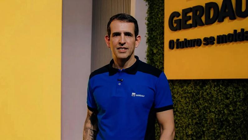 Gustavo Werneck é o CEO Global da Gerdau (Anderson Rodrigues/Gerdau/Reprodução)