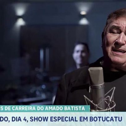 Amado Batista celebra 50 anos de carreira com show especial em Botucatu