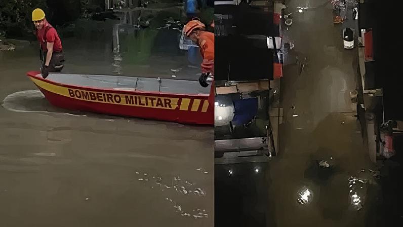 Belém decreta emergência após alagamentos neste domingo (19)