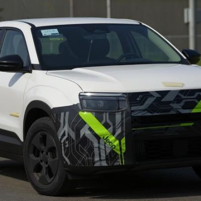 Jeep Avenger atualizado visto na Europa e virá ao Brasil