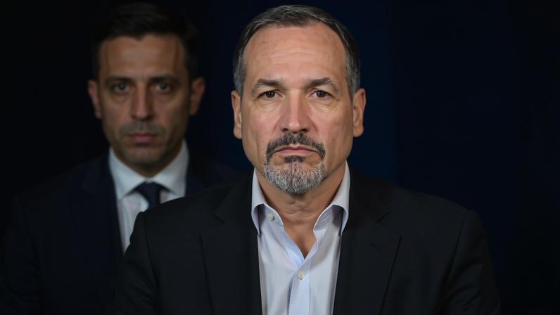 Os comentaristas Helio Beltrão e Alessandro Soares