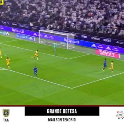Al Hilal e Al Taawoun empatam em 0-0; defesa de Mailson Tenório segura o placar