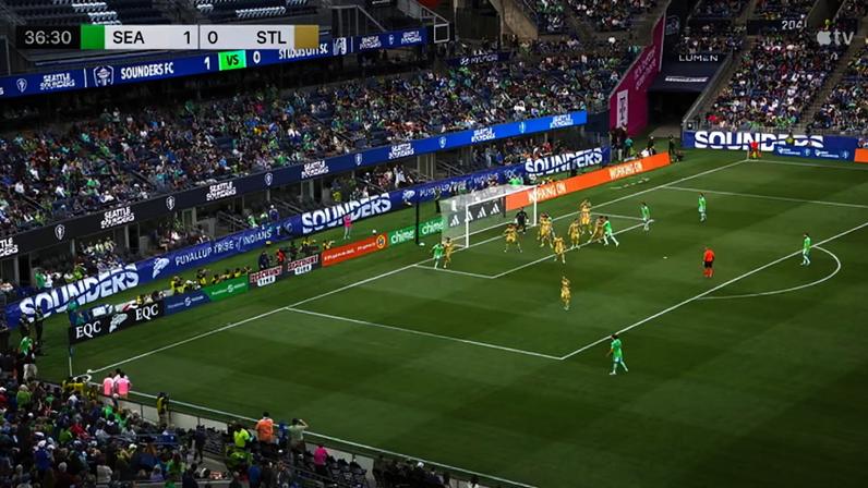 Seattle Sounders FC - St. Louis CITY SC 2 - 0 | GOL - Cristian Roldan
