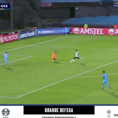 Braithwaite recebe presente, Grêmio desperdiça chance na Sul-Americana