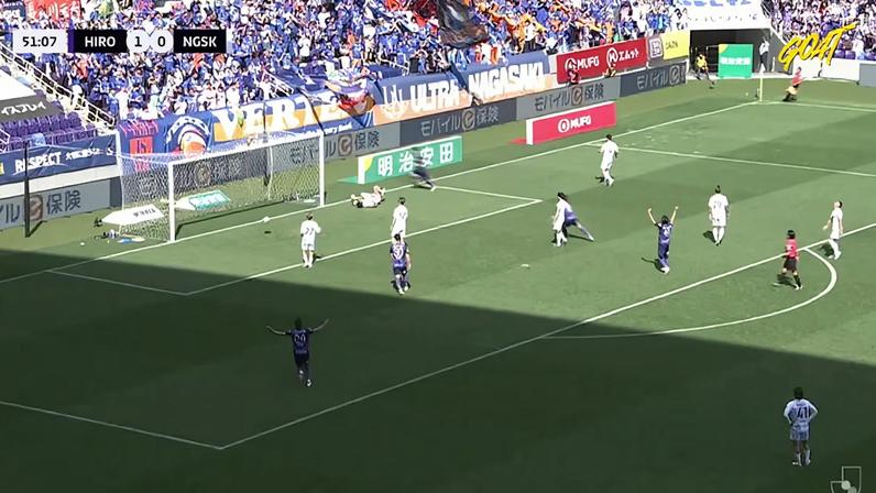 Sanfrecce Hiroshima - V-Varen Nagasaki 2 - 0 | GOL - Matsuki Kato