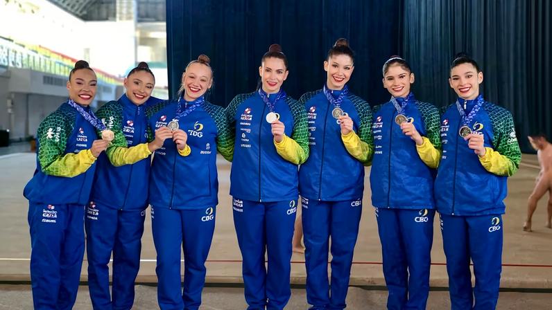 Brasil garantiu a medalha de prata na série mista