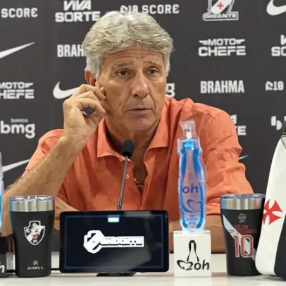 Renato Gaúcho lamenta empate no fim e destaca frustração do Vasco