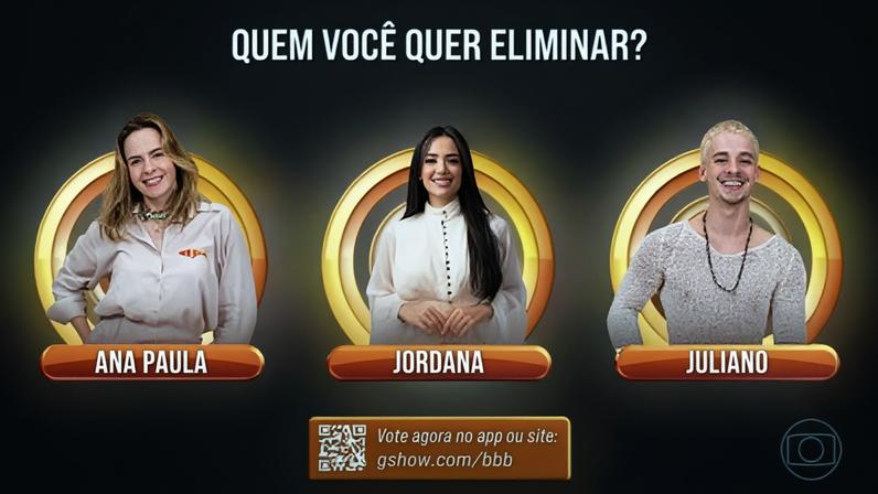 Enquete BBB 26 aponta quem quer eliminar no 17º Paredão