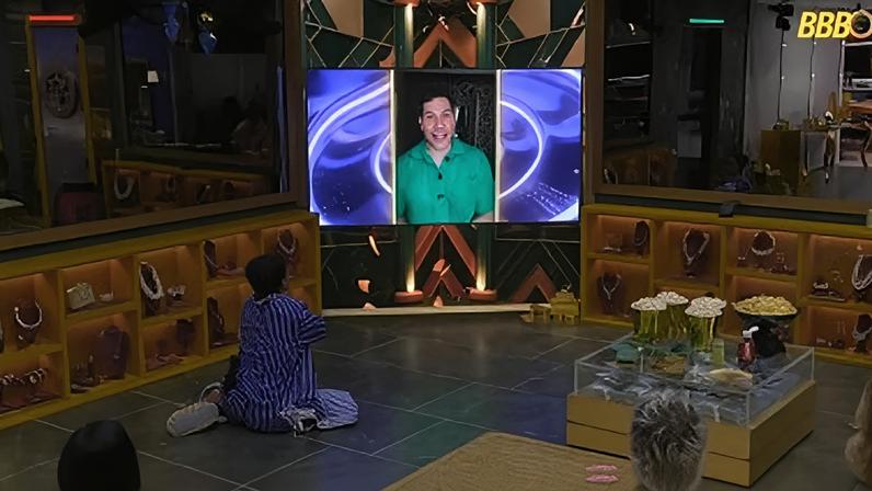 Milena reage ao ver recado de Christian Chávez no BBB 26