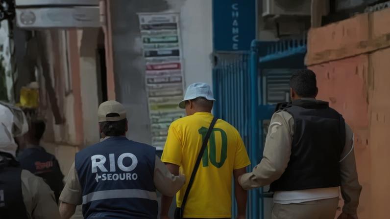 Idoso argentino é preso pela Guarda Municipal em Copacabana, na Zona Sul do Rio. 20/04/2026
