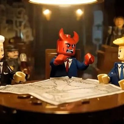 Irã usa arame de Lego em demonstração de tensões regionais
