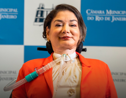 A ex-vereadora Luciana Novaes.