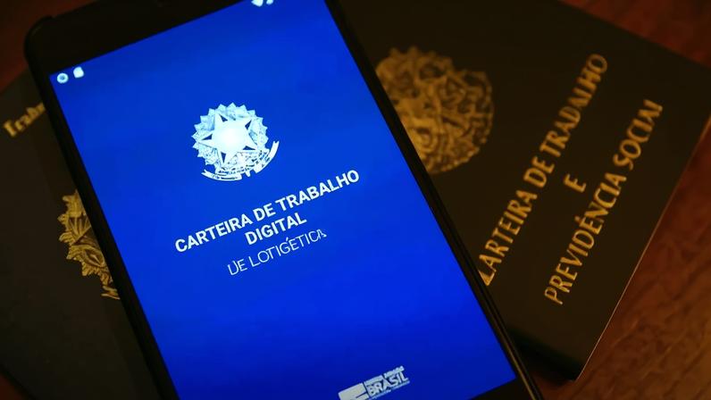 Carteira de trabalho digital (imagem: Marcelo Camargo / Agência Brasil)