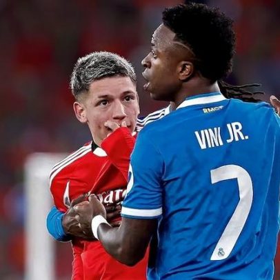 UEFA suspende Prestianni por seis jogos por racismo contra Vinicius Júnior