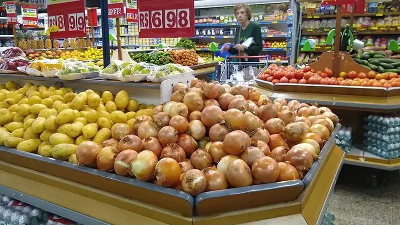 Cebola e cenoura contribuíram para o resultado do aumento na alimentação de domicílio