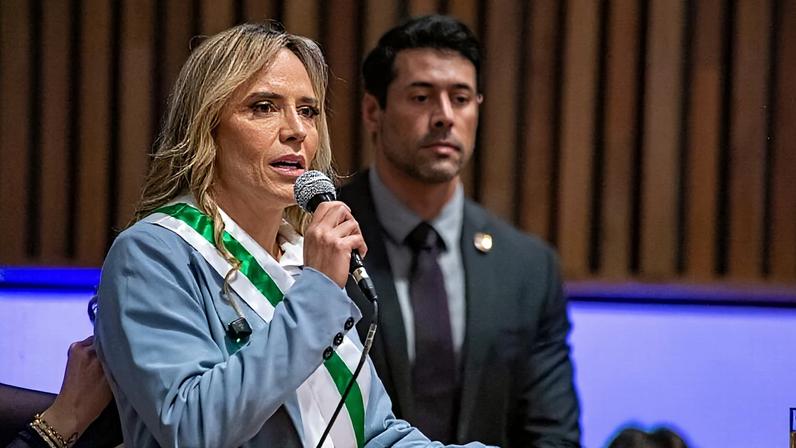 Na imagem, a governadora Celina Leão (PP), que pediu ajuda ao Tesouro para conseguir crédito de R$ 6,6 bilhões com garantia da União