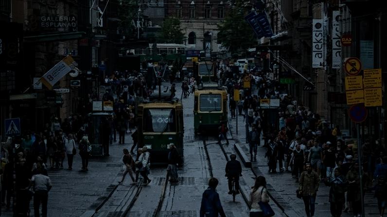 Centro de Helsinque, capital da Finlândia (Foto: Canva Pro)