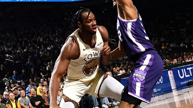 Charles Bassey conquista fãs ao resgate dos Warriors sem pivô
