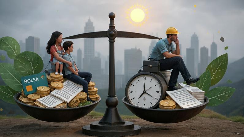 Levantamento aponta que beneficios geram mais renda a 895 mil família do que o trabalho formal. (Foto: )