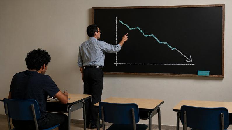 Por meio do programa Pé-de-Meia, governo já pagou R$ 17,5 bilhões a alunos do ensino médio (Foto: Ilustração Gazeta do Povo - com DALL-e)