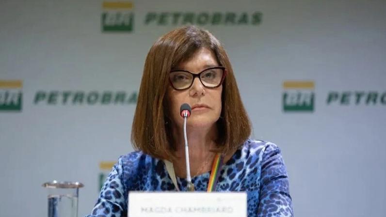 Na imagem, a presidente da Petrobras, Magda Chambriard