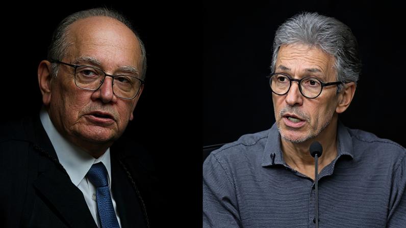 Embate entre Gilmar Mendes e Zema sobre inquérito das fake news