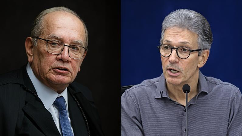 Gilmar Mendes e Romeu Zema