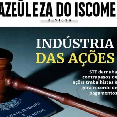 Volta da indústria de ações trabalhistas é tema da Gazeta Revista