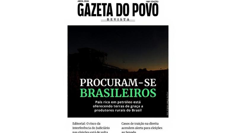 Gazeta Revista mostra por que a Guiana quer dar terra para brasileiros (Foto: Reprodução)