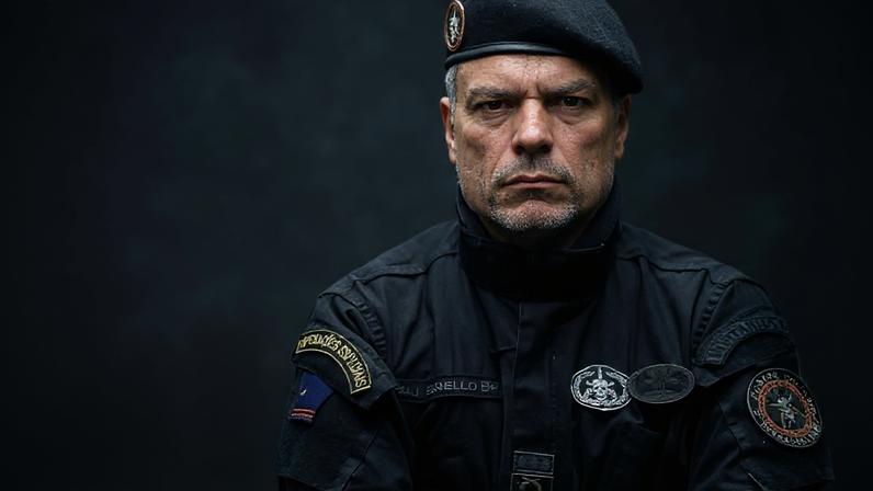 Na imagem, Coronel Busnello; em publicação, afirmou que se coloca “de maneira oficial” como pré-candidato ao cargo