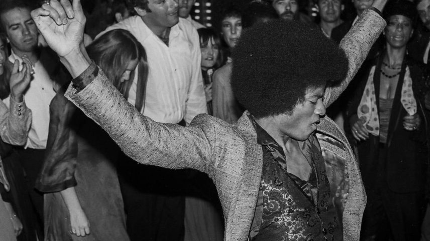 Michael Jackson no after party de The Wiz (O Magico Inesquecível), Nova York, 1978