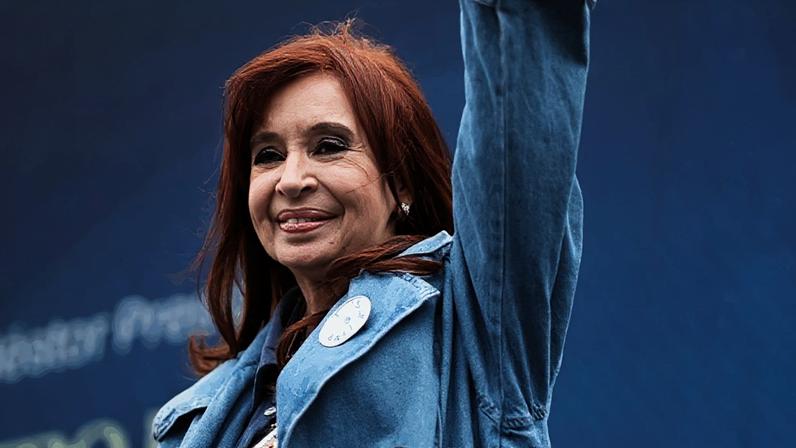 Na imagem, a ex-presidente da Argentina, Cristina Kirchner