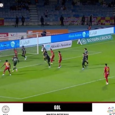 Al Qadisiya e Al Shabab empatam 2 a 2 com gol de Retegui