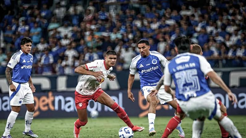 Lucas Barbosa, jogador do Red Bull Bragantino. (Foto: Ari Ferreira/Red Bull Bragantino)