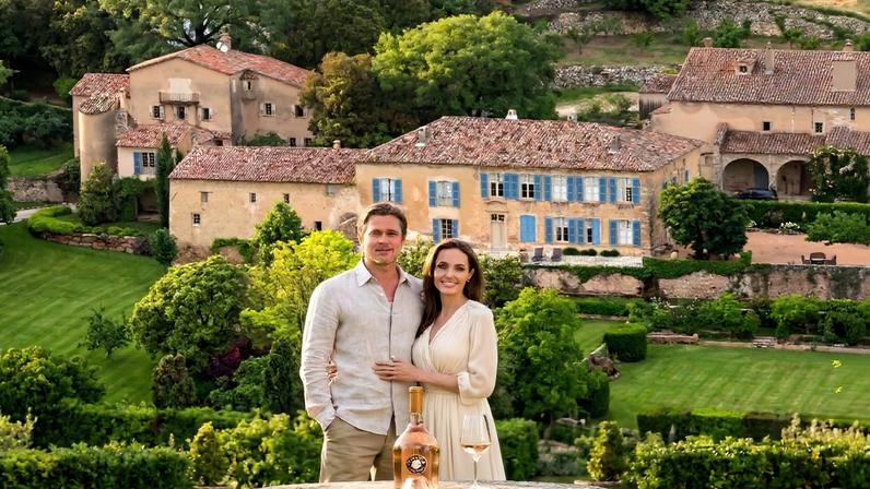 O casal "Brangelina" se casou em Miraval