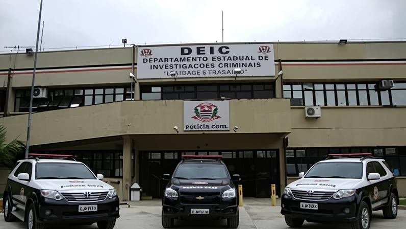 Prédio do DEIC, na Zona Norte de São Paulo.