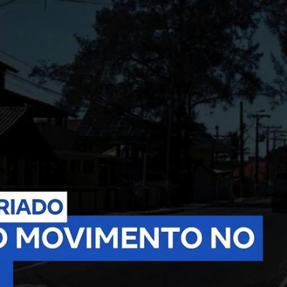 Mega feriado: movimento fica abaixo do esperado