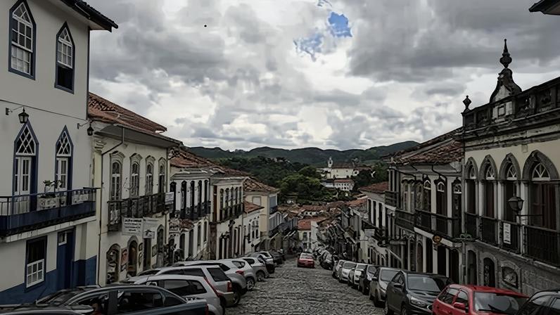 Rua Direita, em Ouro Preto. Foto: Foto: Mtur/Pedro Vilela