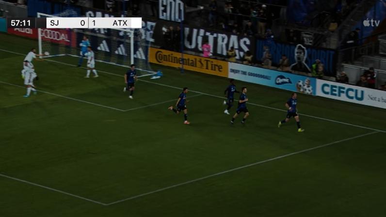 San Jose Earthquakes - Austin FC 1 - 1 | GOL - Jack Jasinski