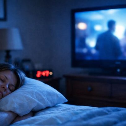Dormir com a TV ligada faz mal? Entenda os efeitos no corpo