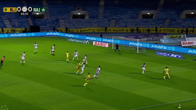 Al Khaleej – Al Najma 1 - 0 | GOL – Joshua King