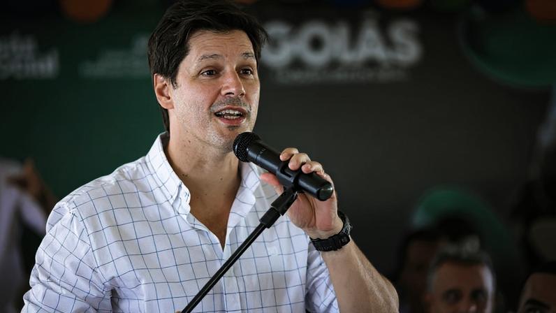 Daniel Vilela é o candidato de Ronaldo Caiado, que deixou o cargo de governador do Estado para concorrer à Presidência